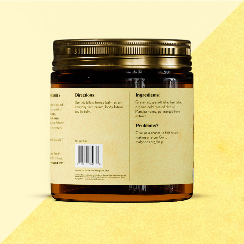 WHIPPED TALLOW HONEY BALM