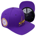 "SPIN IT" ALCORN STATE UNIVERSITY CLASSIC WOOL SNAPBACK HAT (PURPLE)